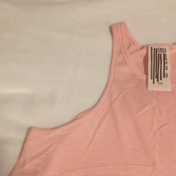 Free People Tank Top Large Salmon - Picture 3 of 6